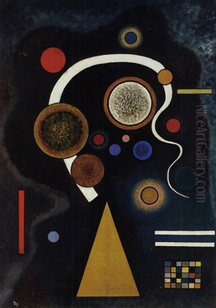 Launischer Strich Oil Painting by Wassily Kandinsky