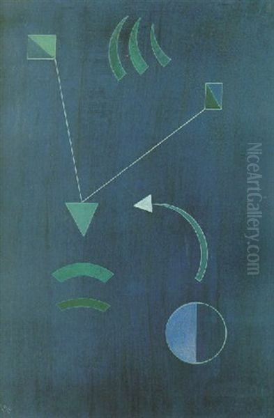 La-bas Oil Painting by Wassily Kandinsky