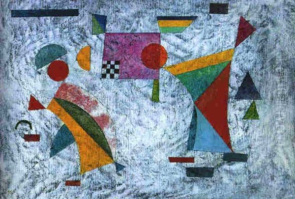 Flatterhaft Oil Painting by Wassily Kandinsky