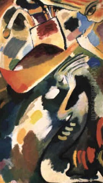 Das Jungste Gericht Oil Painting by Wassily Kandinsky