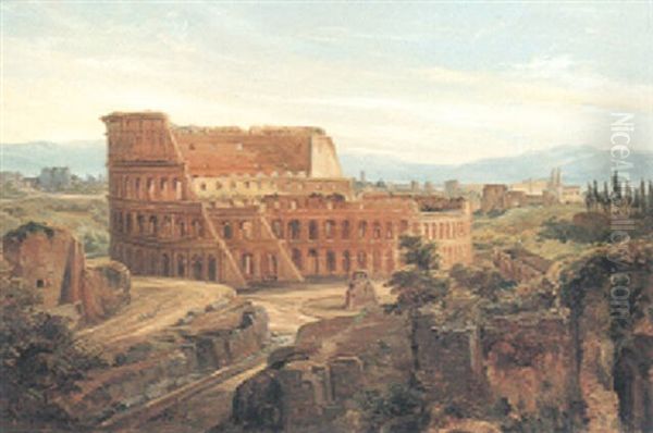 The Colosseum Oil Painting by Wilhelm Kandler