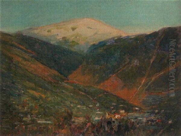 Colorado Scene Oil Painting by Karl Kappes