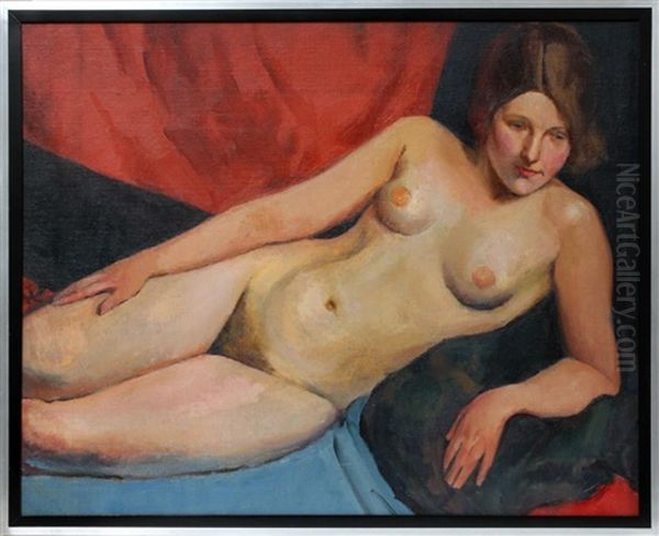 Female Nude by Bernard Karfiol