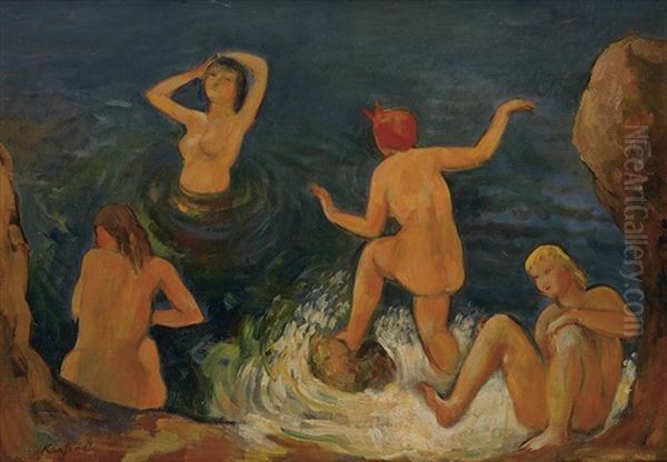 The Bathers by Bernard Karfiol