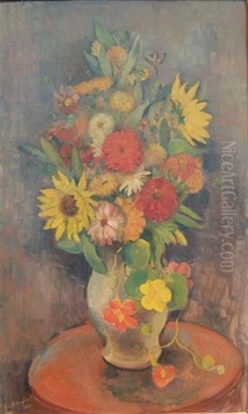 Floral Still Life by Bernard Karfiol