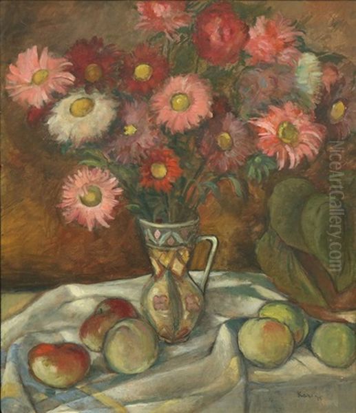 Still Life Oil Painting by Georges (Karpeles) Kars