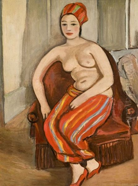 Odalisque Oil Painting by Georges (Karpeles) Kars