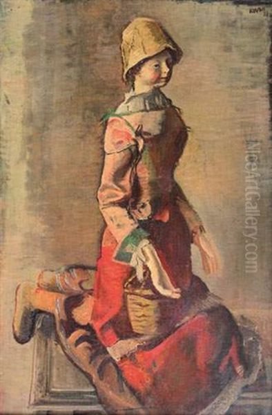 La Poupee Russe Oil Painting by Georges (Karpeles) Kars