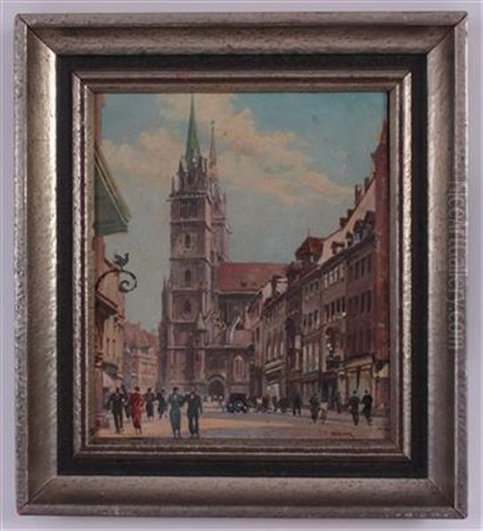 St. Lorenzkirche In Nurnberg by Paul Kaspar