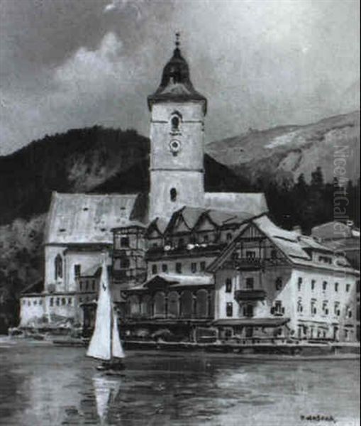 Das 'weisse Rossl' Am Wolfgangsee by Paul Kaspar