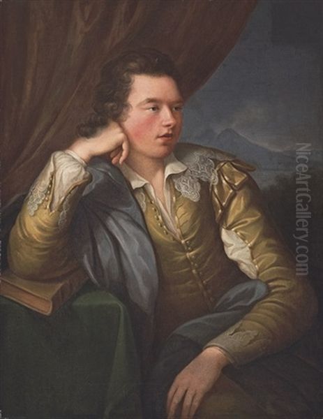 Portrait Of John Campbell, 4th Earl And 1st Marques Of Breadalbane Oil Painting by Angelika Kauffmann