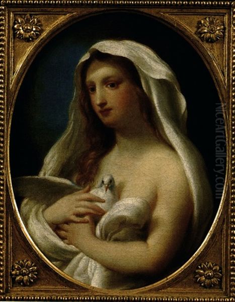 Allegorie De La Paix Oil Painting by Angelika Kauffmann