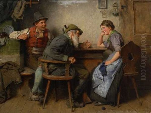 Kauffmann_hugo Alter Jager, Bursch Und Madel by Hugo Wilhelm Kauffmann