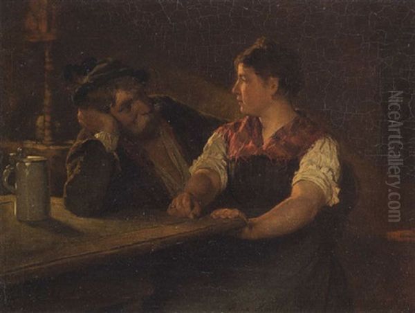 Bursch Und Madel by Hugo Wilhelm Kauffmann