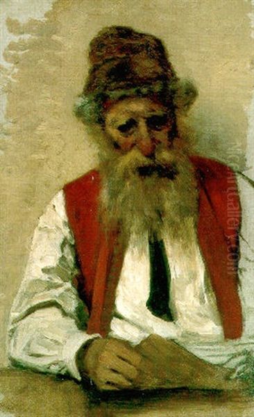 Portrait Of An Old Man by Hugo Wilhelm Kauffmann