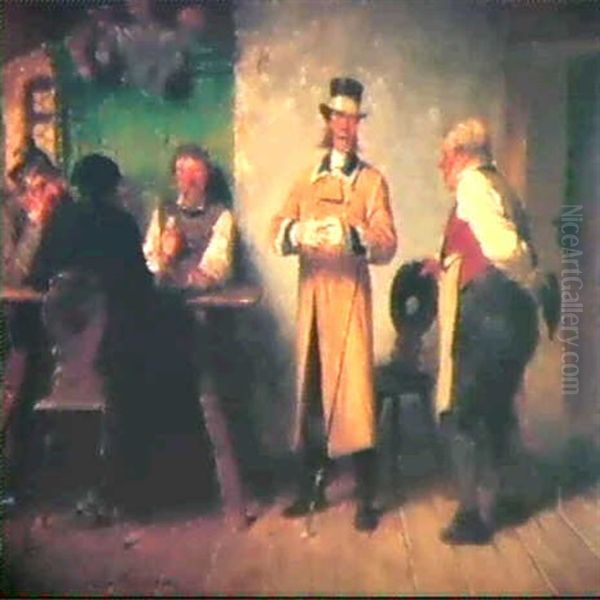 Der Herrschaftskutscher Im Wirtshaus by Hugo Wilhelm Kauffmann