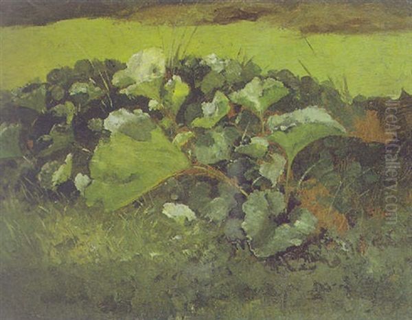 Wiesenboden Oil Painting by Adolf Kaufmann