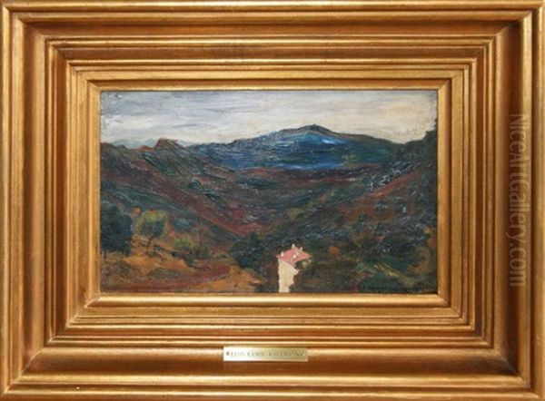 Paysage De Montagne Oil Painting by Leon Kamir Kaufmann