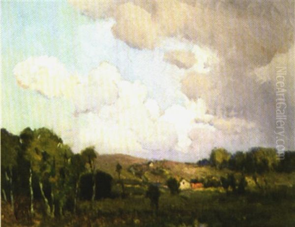 Landscape #18 Oil Painting by William Jurian Kaula