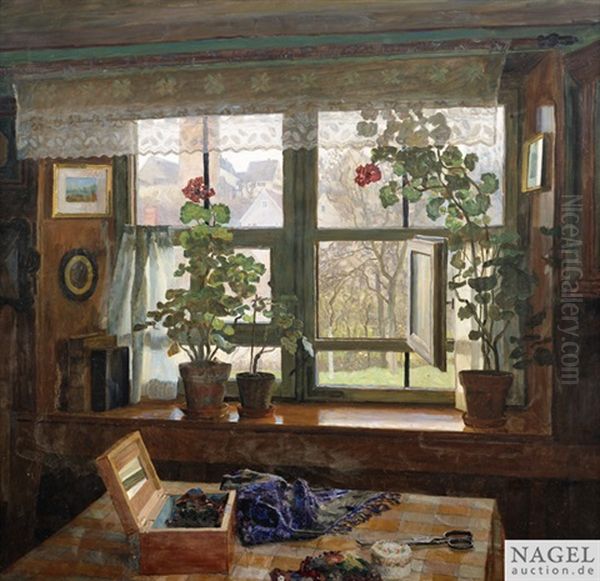 Nahecke Am Fenster by Paul Kauzmann