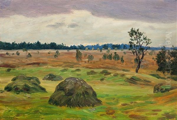 Kupky Sena Oil Painting by Frantisek Kavan