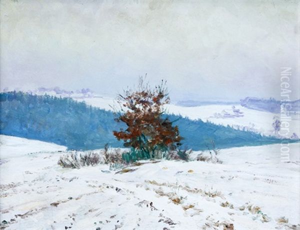 Od Svobodnych Hamru Oil Painting by Frantisek Kavan