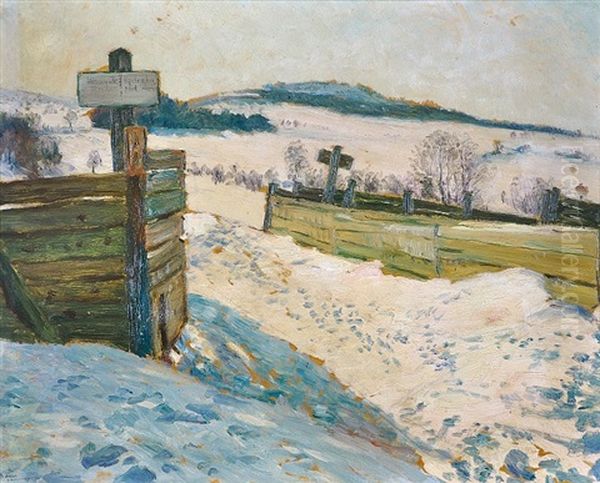 Vitanovsky Mraz Oil Painting by Frantisek Kavan