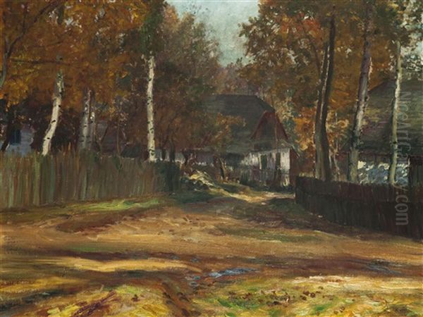 Herbst Oil Painting by Frantisek Kavan