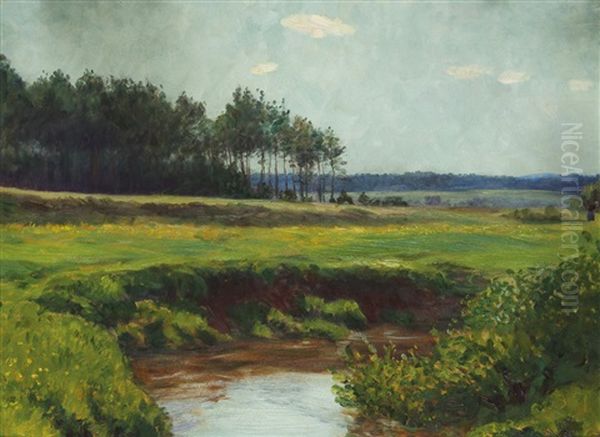 Fruhling Oil Painting by Frantisek Kavan