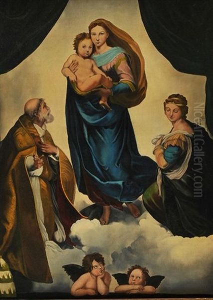 Christ Child Oil Painting by Joseph Malachy Kavanagh