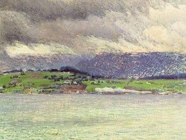 Am Bodensee Bei Romanshorn Oil Painting by Moritz Bauernfeind