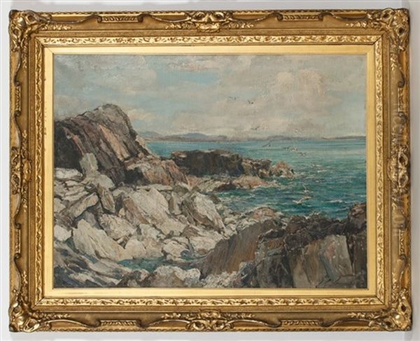 The Marble Quarry Oil Painting by Archibald Kay