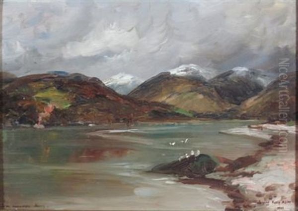 Holy Loch Oil Painting by James Kay