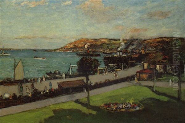 Rothesay Bay Oil Painting by James Kay