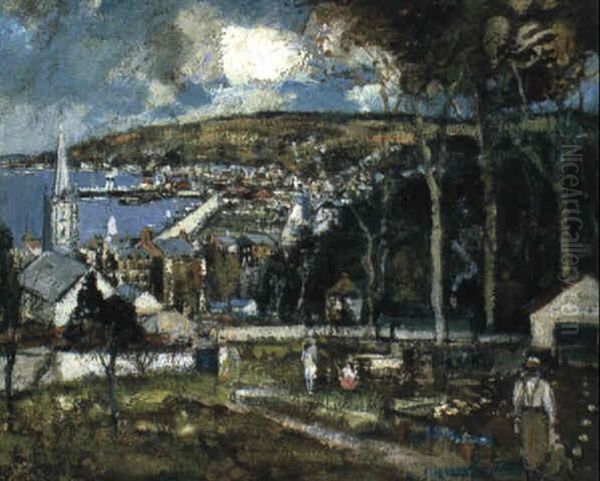 Rothesay, Buteshire Oil Painting by James Kay