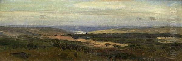 Paisagem Oil Painting by Alfredo Keil