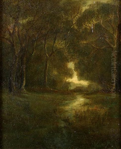 Forest Idyll Oil Painting by William Keith