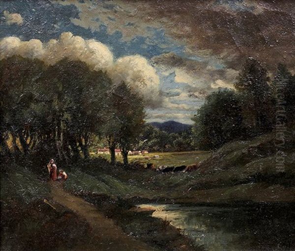 The Clearing Oil Painting by William Keith