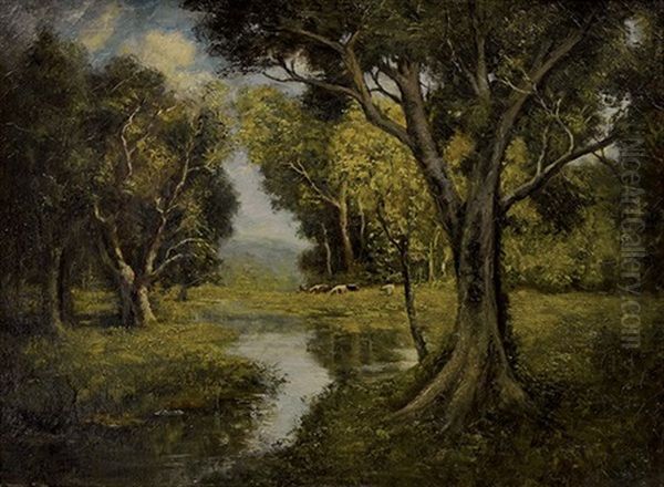 The Clearing Oil Painting by William Keith