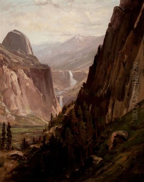 Yosemite Oil Painting by William Keith