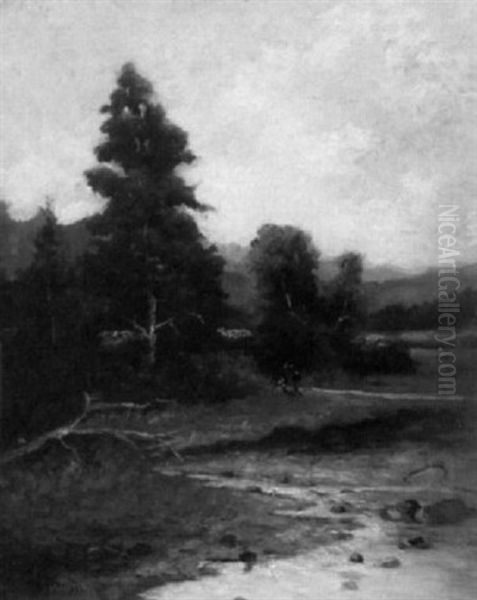 Northern California Landscape Oil Painting by William Keith