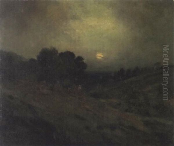 Nocturne Oil Painting by William Keith