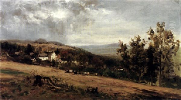 San Rafael Oil Painting by William Keith