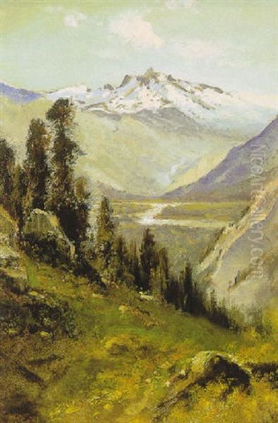 Grandeur Of The West Oil Painting by William Keith