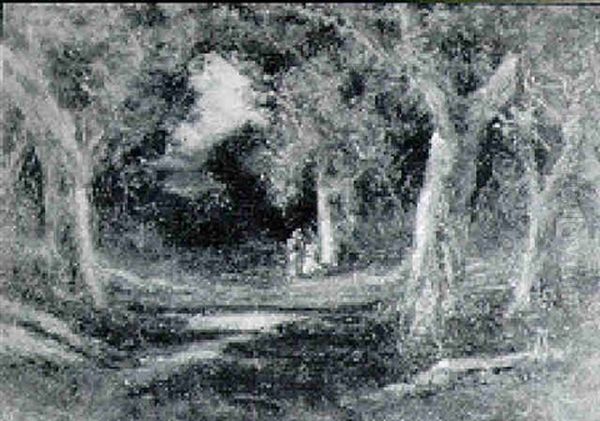 Landscape With Two Figures by William Keith