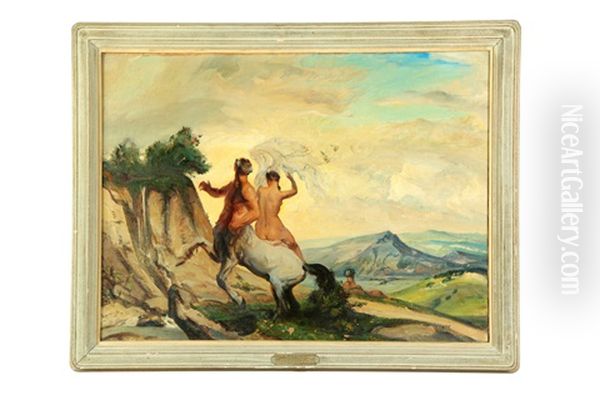 In Arcadia Oil Painting by Henry George Keller