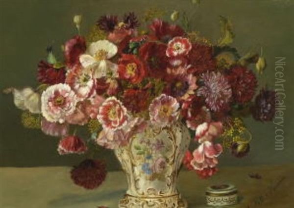 Blumenstillleben by Marie Keller-Hermann