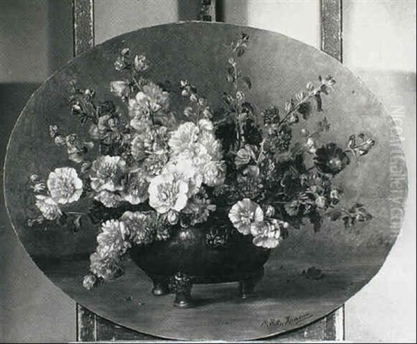 Blumen In Vase by Marie Keller-Hermann