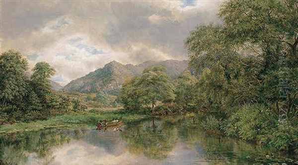 Meeting Of The Waters, Killarney Oil Painting by Robert George Kelly