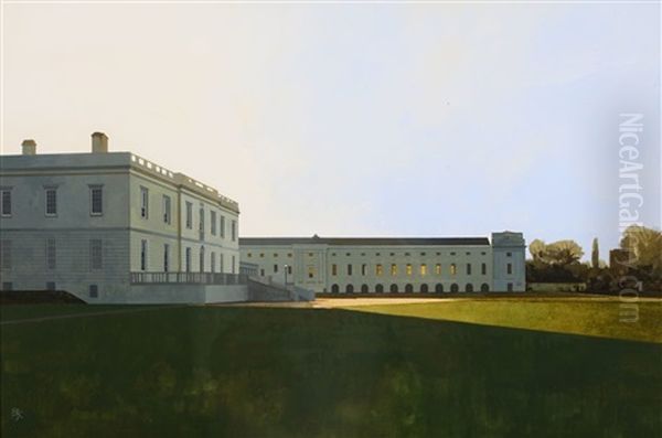 Greenwich Naval Hospital Oil Painting by Robert George Talbot Kelly